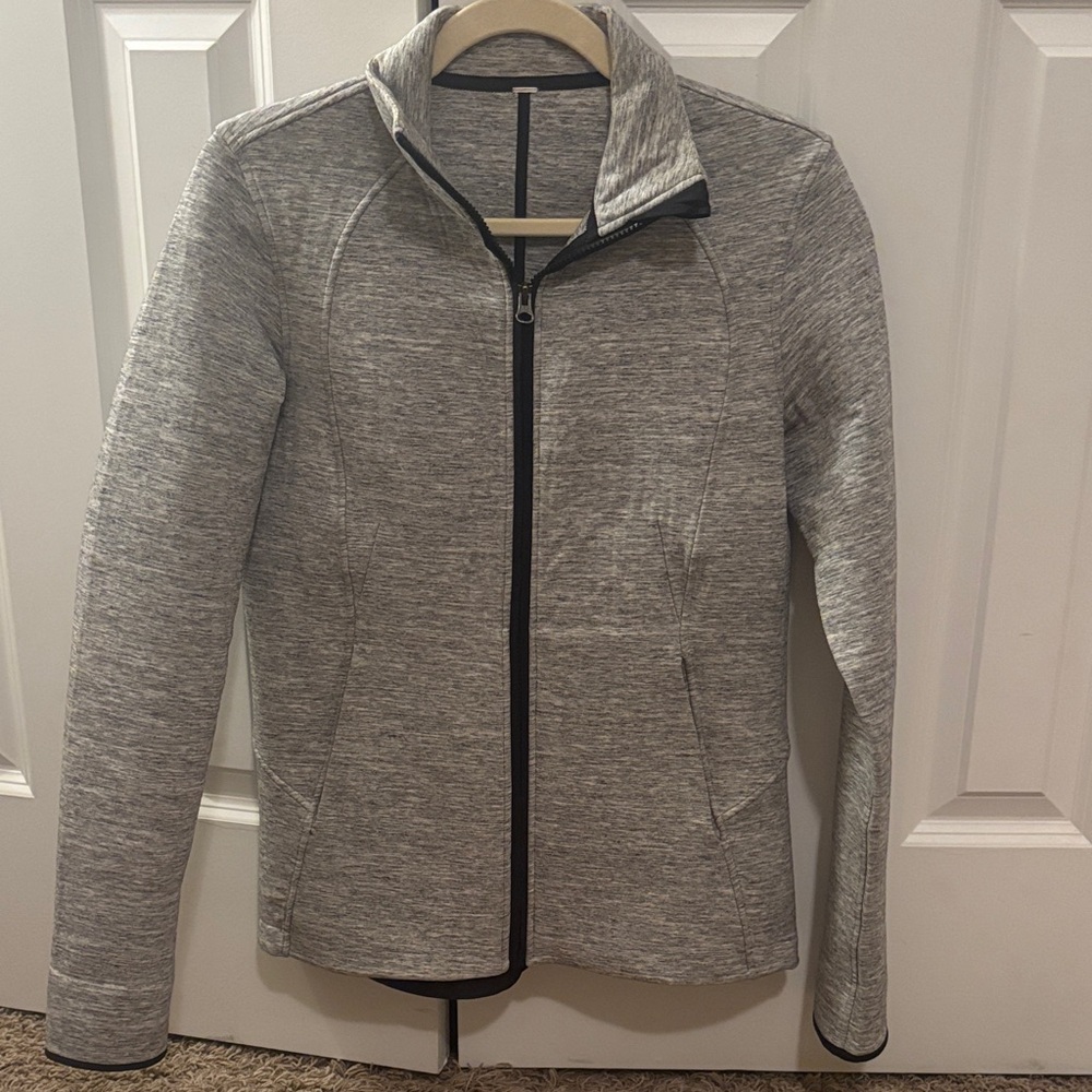 Lululemon Gray Zip-Up Jacket